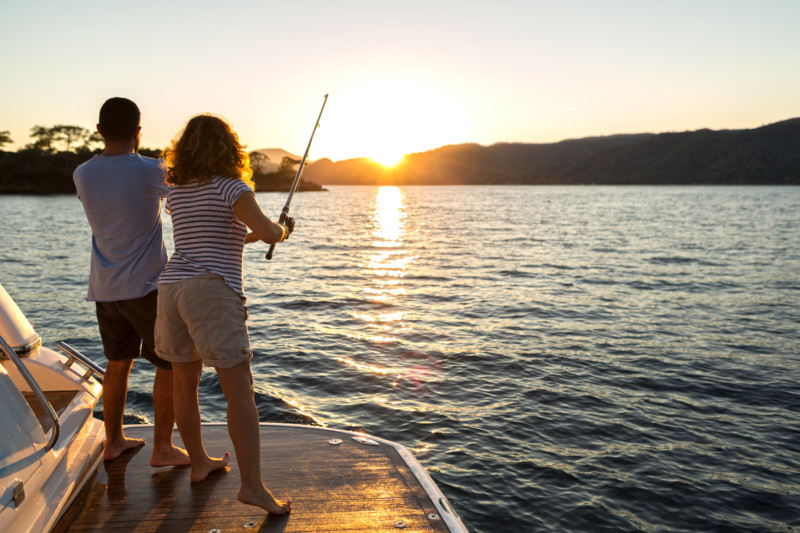 Reserva una excursión de pesca guiada en Como
